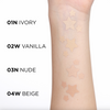 Krycí cushion make-up s niacinamidem a kyselinou hyaluronovou